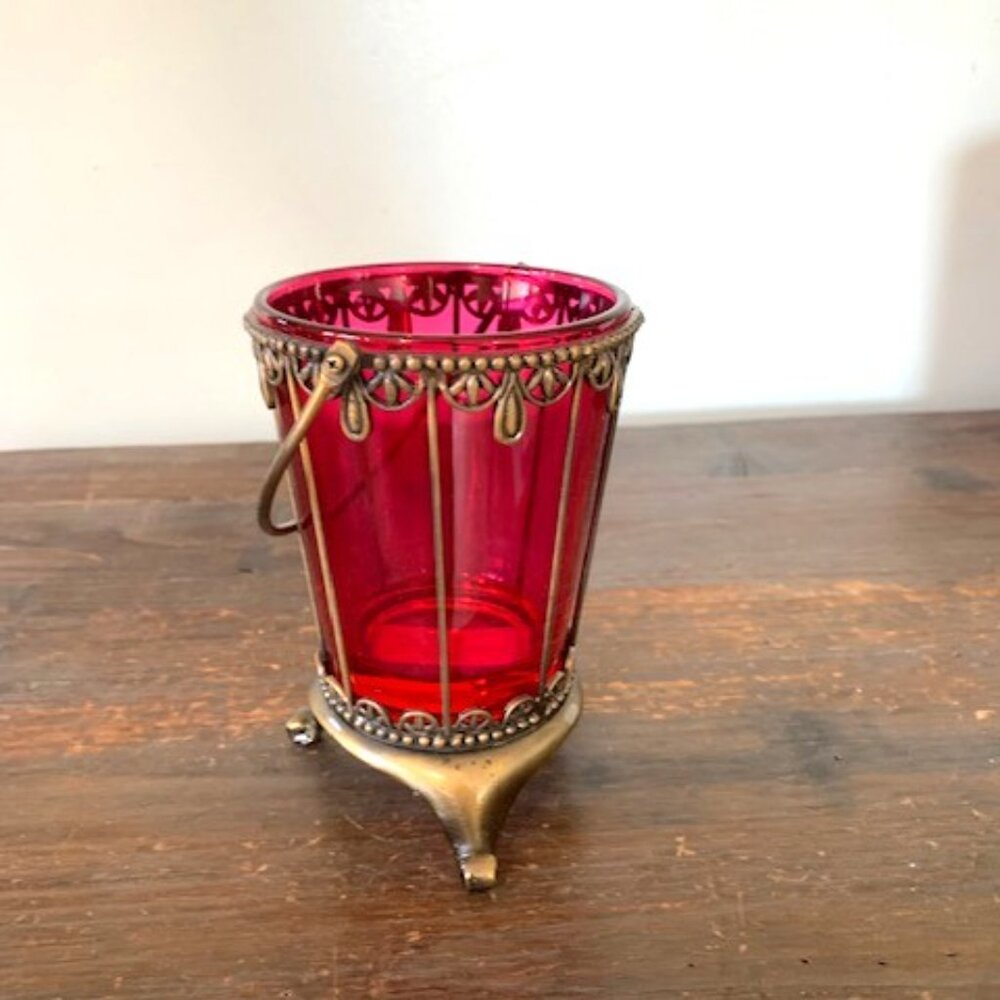 Studio Nova Emma Red Votive - Picture 3 of 9